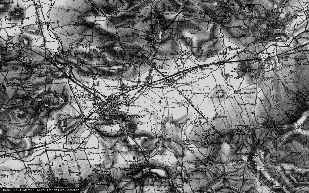Old Map of Lower Stratton, 1898 in 1898