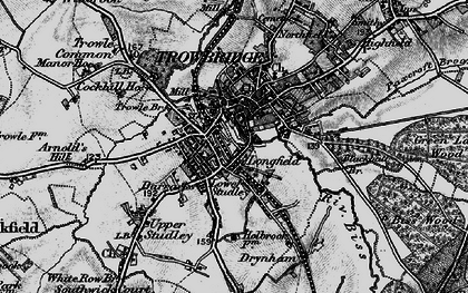 Old map of Lower Studley in 1898