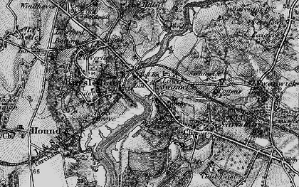 Old map of Lower Swanwick in 1895