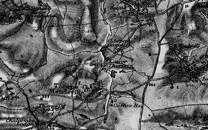 Old map of Lower Thorpe in 1896
