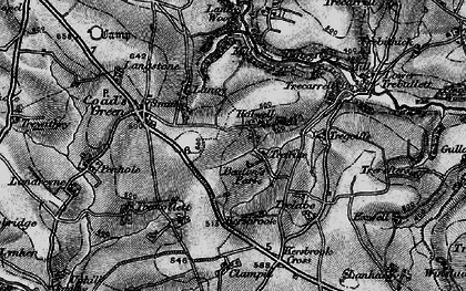 Old map of Lower Trefrize in 1895