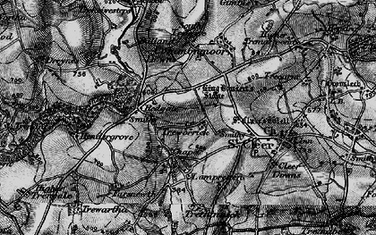 Old map of Lower Treworrick in 1895