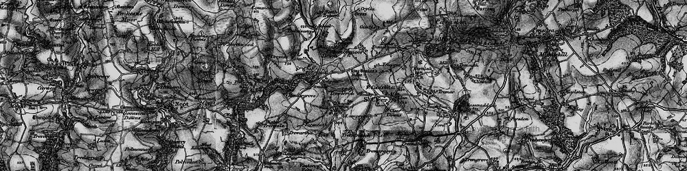 Old map of Lower Treworrick in 1895