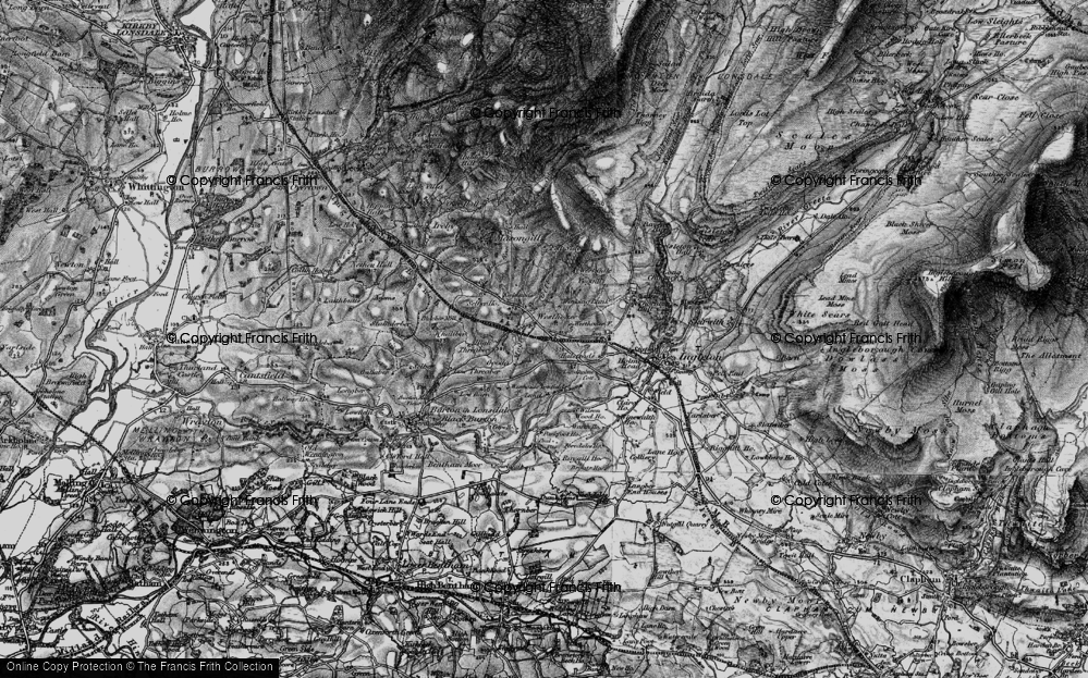 Old Map of Lower Westhouse, 1898 in 1898