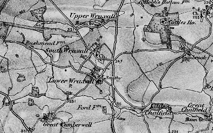 Old map of Lower Wraxall in 1898