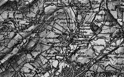 Old map of Lowerford in 1898