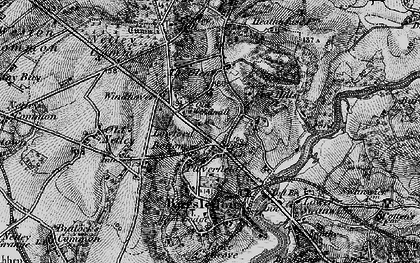 Old map of Lowford in 1895