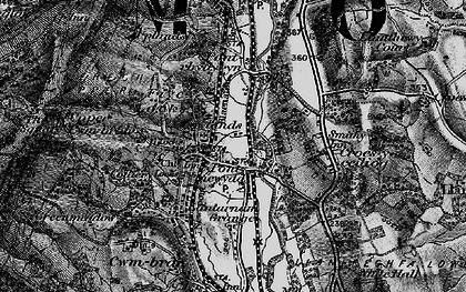 Old map of Lowlands in 1897