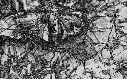 Old map of Loxhill in 1896