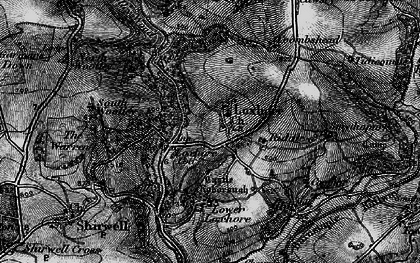 Old map of Woolley Wood in 1898