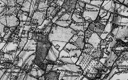 Old map of Loyterton in 1895