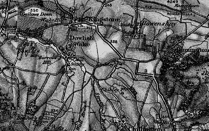 Old map of Ludney in 1898