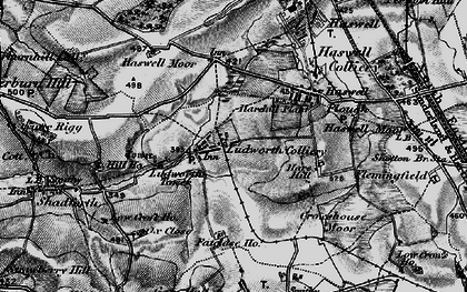 Old map of Ludworth in 1898