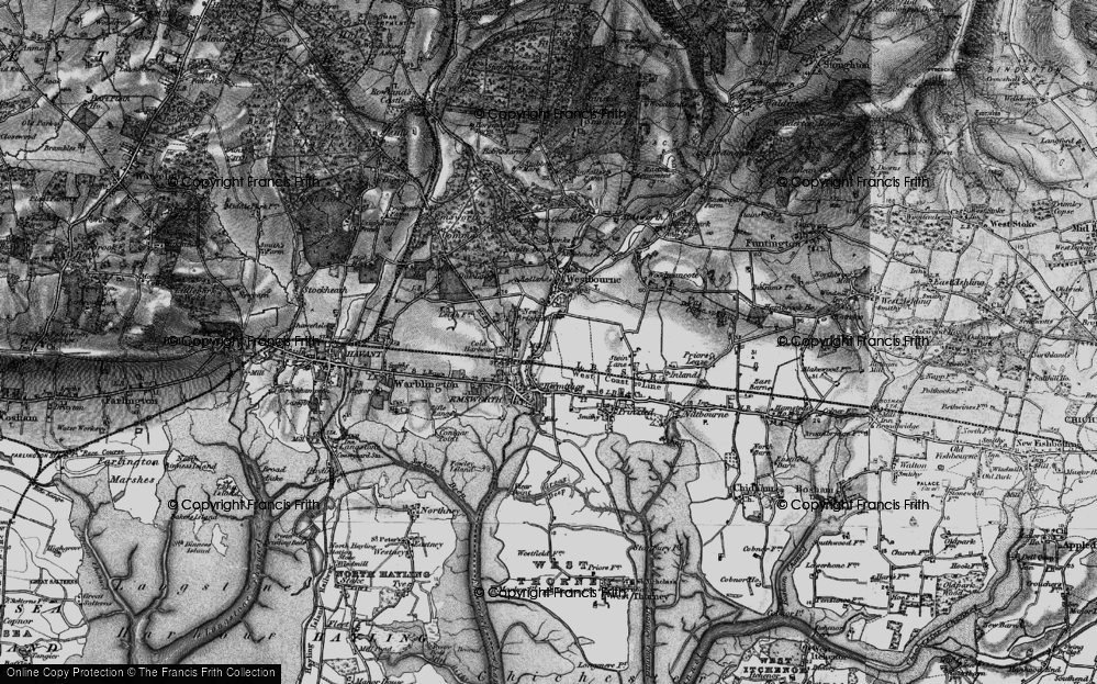 Old Map of Lumley, 1895 in 1895