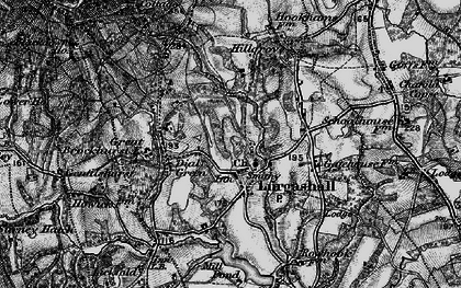 Old map of Lurgashall in 1895
