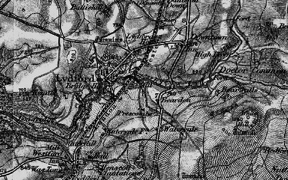 Old map of Bearwalls in 1898