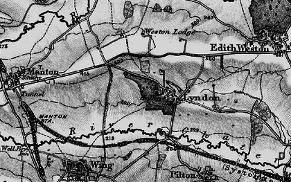 Old map of Lyndon in 1898