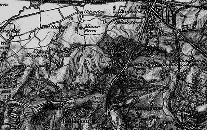 Old map of Mabledon in 1895