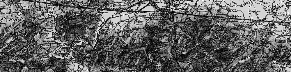 Old map of Mabledon in 1895