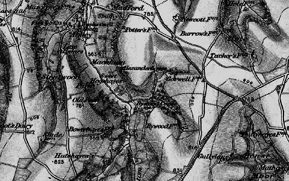 Old map of Mackham in 1898