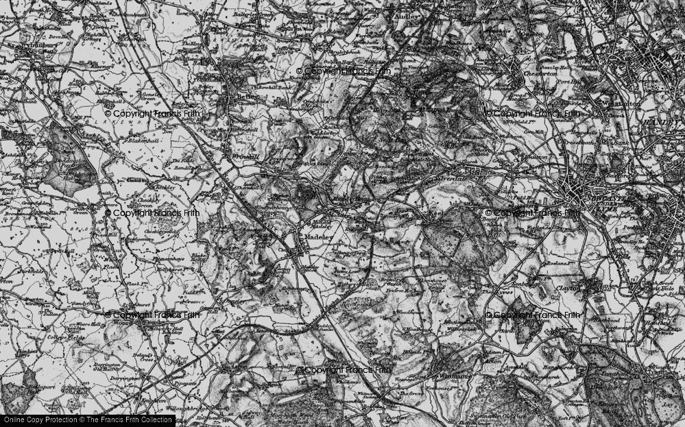 Old Maps of Madeley Heath, Staffordshire - Francis Frith