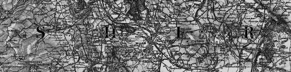 Old map of Maes-y-dre in 1897