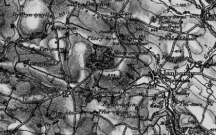 Old map of Maesgwynne in 1898