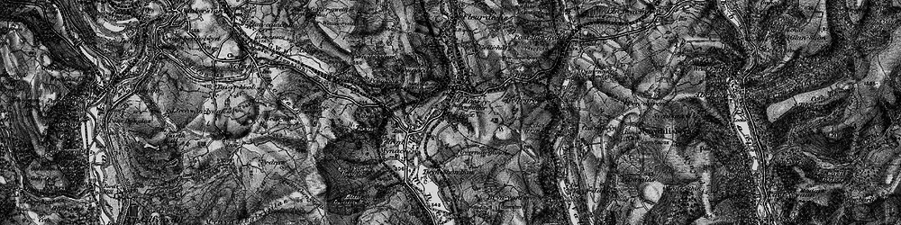 Old map of Maesycwmmer in 1897