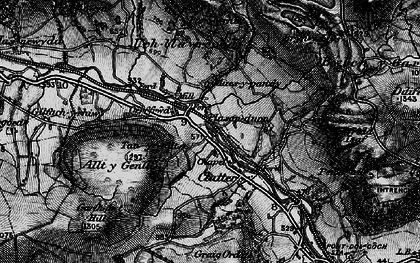 Old map of Maesypandy in 1899