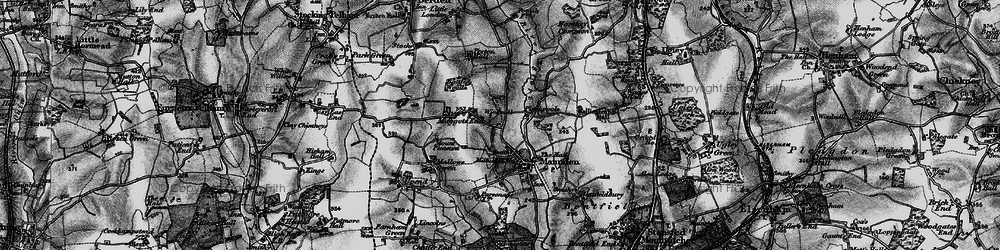 Old map of Maggots End in 1896