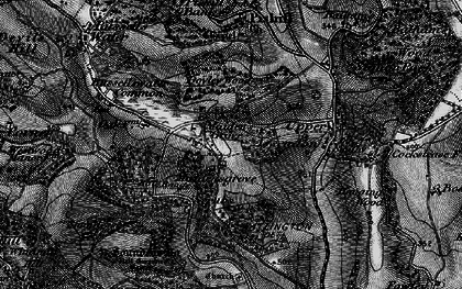Old map of Maidensgrove in 1895