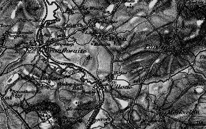 Old map of Mains in 1897