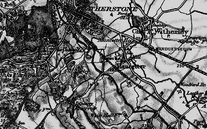 Old map of Mancetter in 1899