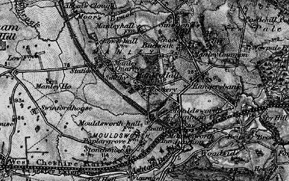 Old map of Manley in 1896