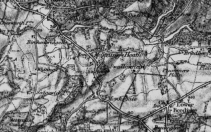 Old map of Plummers Plain in 1895