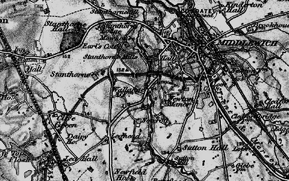Old map of Manor Park in 1897