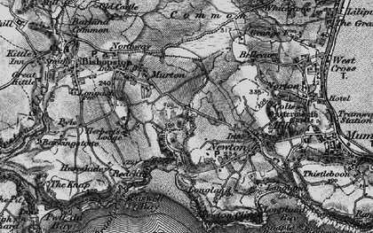 Old map of Manselfield in 1897