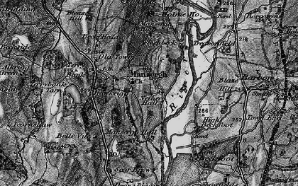Old map of Mansergh in 1898