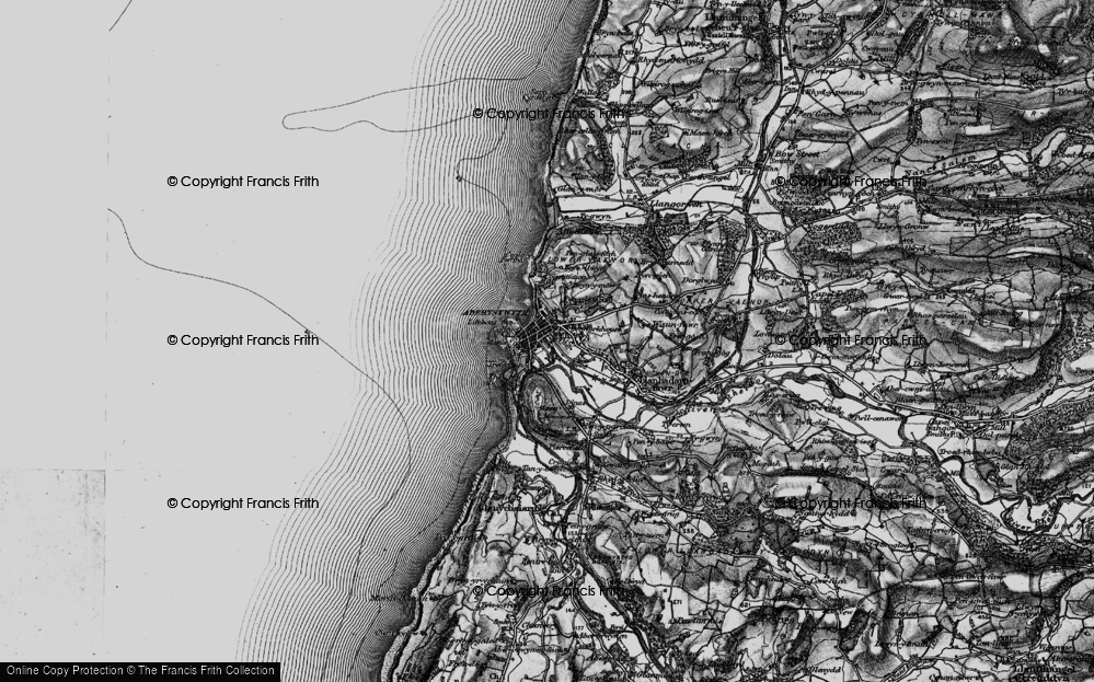 Map Of Aberystwyth Rne618826 