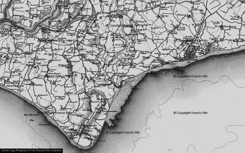 Old Maps of Pagham - Francis Frith