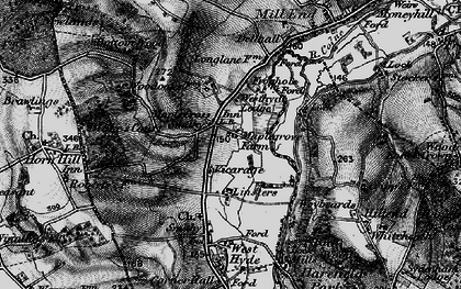 Old map of Maple Cross in 1896