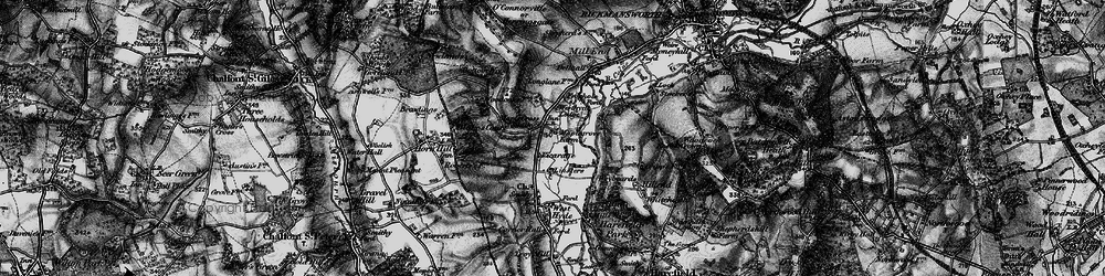 Old map of Maple Cross in 1896