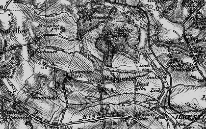 Old map of Mapperley in 1895