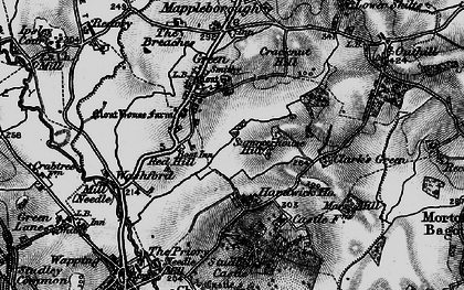 Old map of Mappleborough Green in 1898