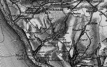 Old map of Marcross in 1897
