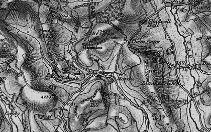Old map of Mardu in 1899