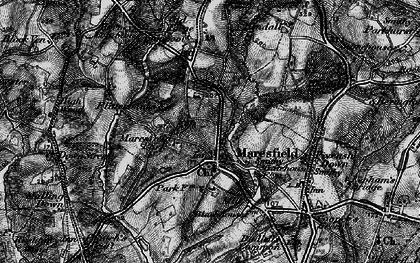 Old map of Maresfield Park in 1895