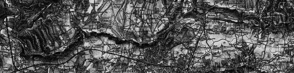 Old map of Margery in 1896
