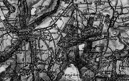 Old map of Aysdale Gate in 1898