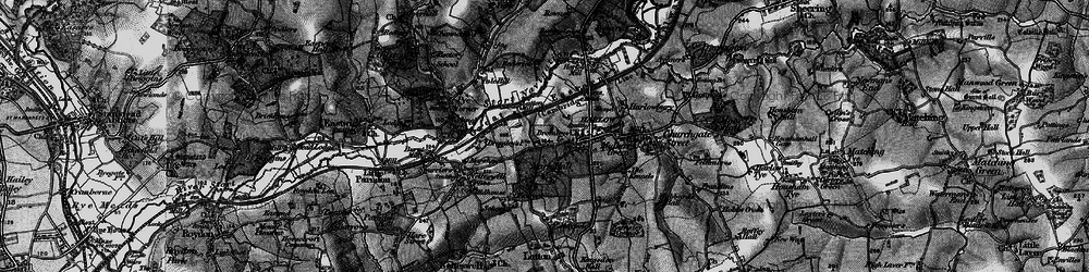 Old map of Mark Hall North in 1896